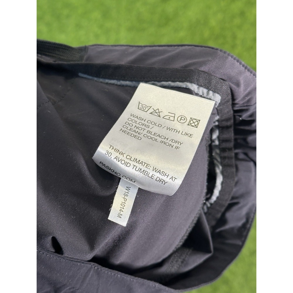 Paskho Pants Medium Black Travel Jogger Drawstring Minimalist‎ Tech Soft Stretch - Picture 12 of 12